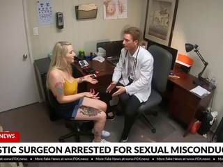 Fck notícia - plástico médicos pessoa arrested para sexual misconduct