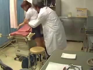 Japonais ado baisée à gynecology vidéo